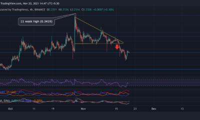 Dogecoin、Ethereum Classic、SAND価格分析：11月20日