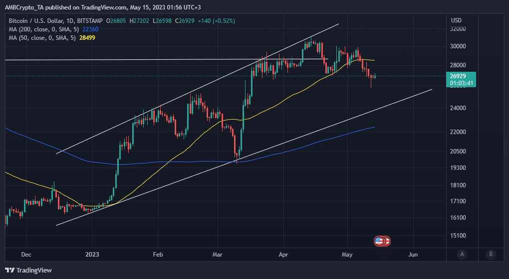 ビットコインの価格変動