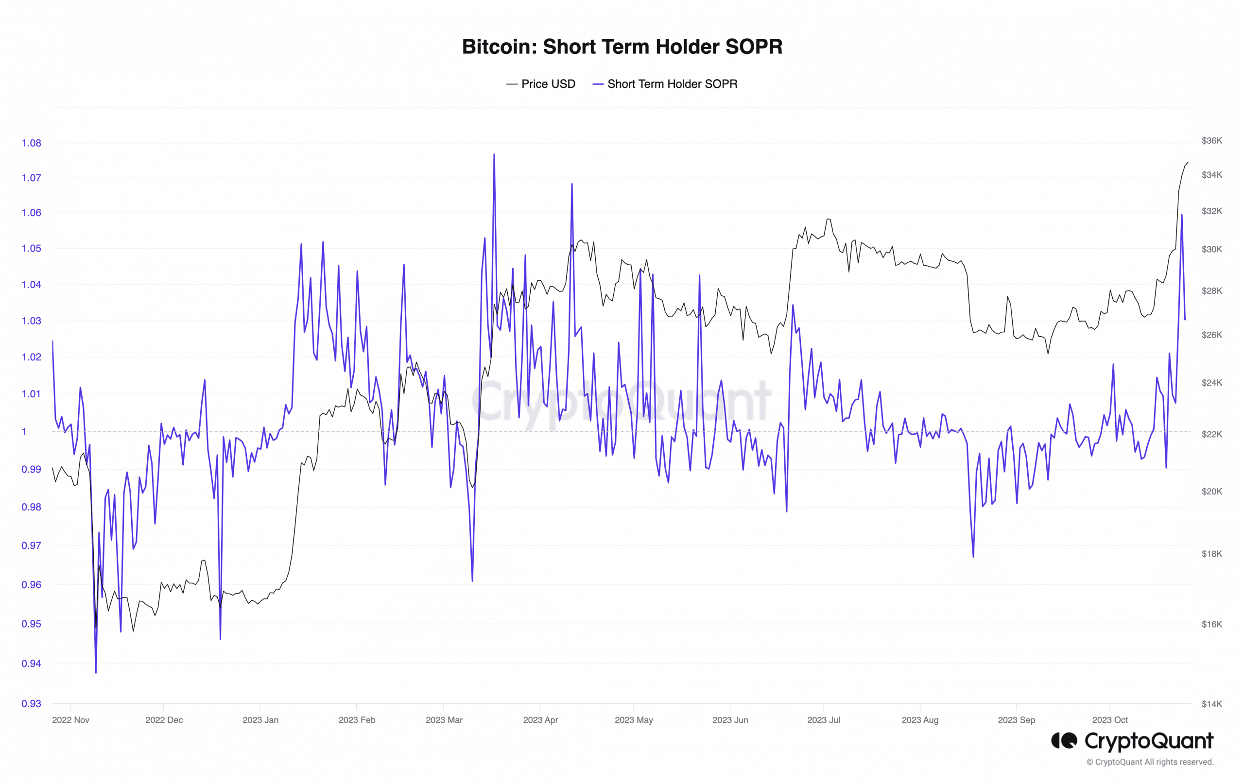 ビットコインは過去2年間で最も収益性が高い